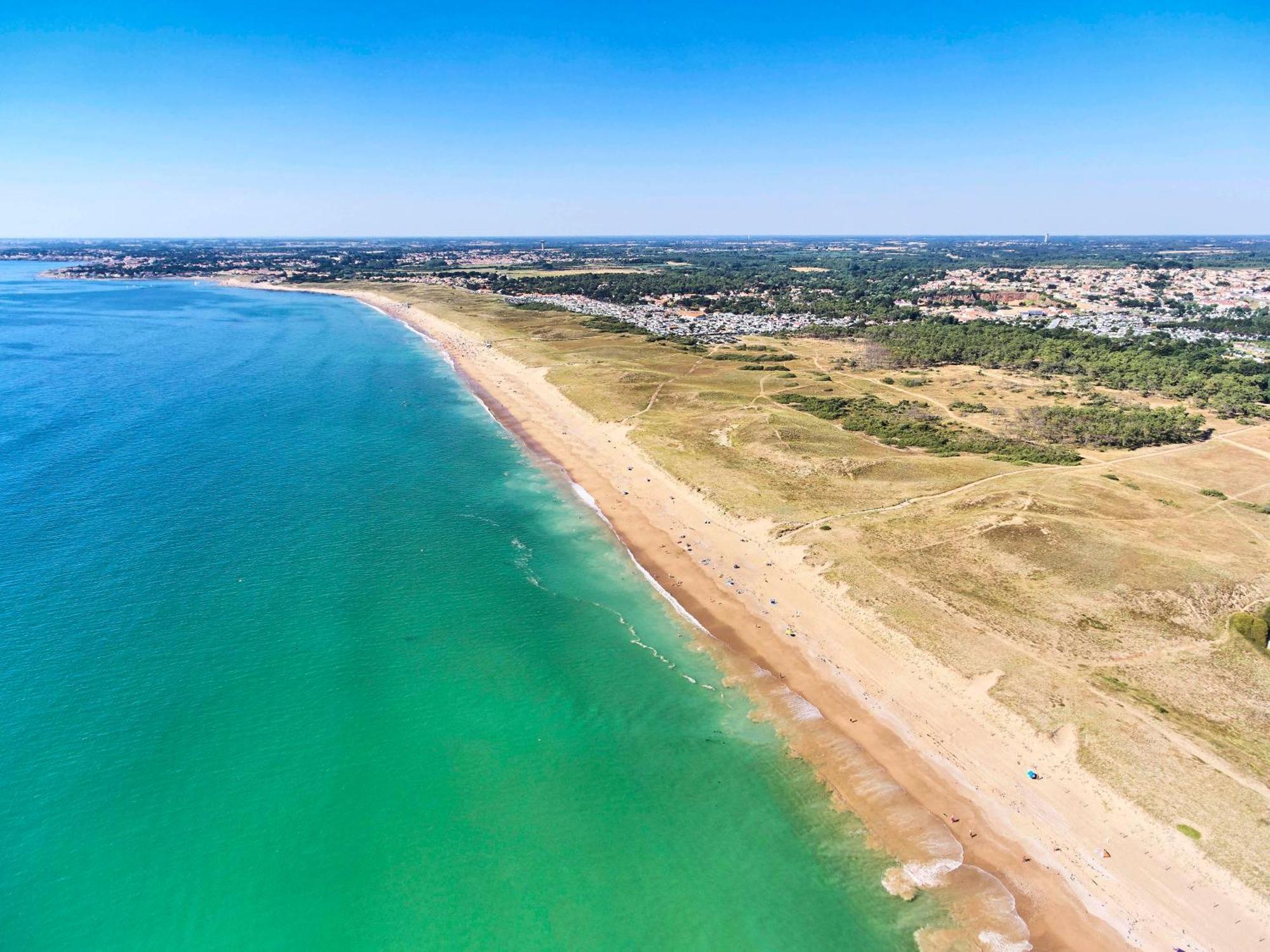 Appart Breti Plage 3 - Duplex Avec Parking Brétignolles-sur-Mer Kültér fotó